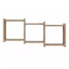 35.5" x 16.3" Connected Three Cube Wall Shelf - Danya B