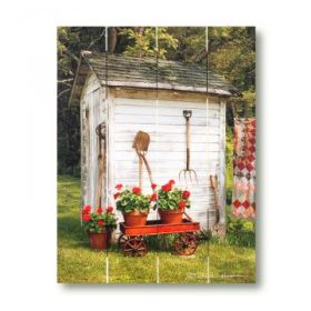 Gardeners Shanty Pallet Art